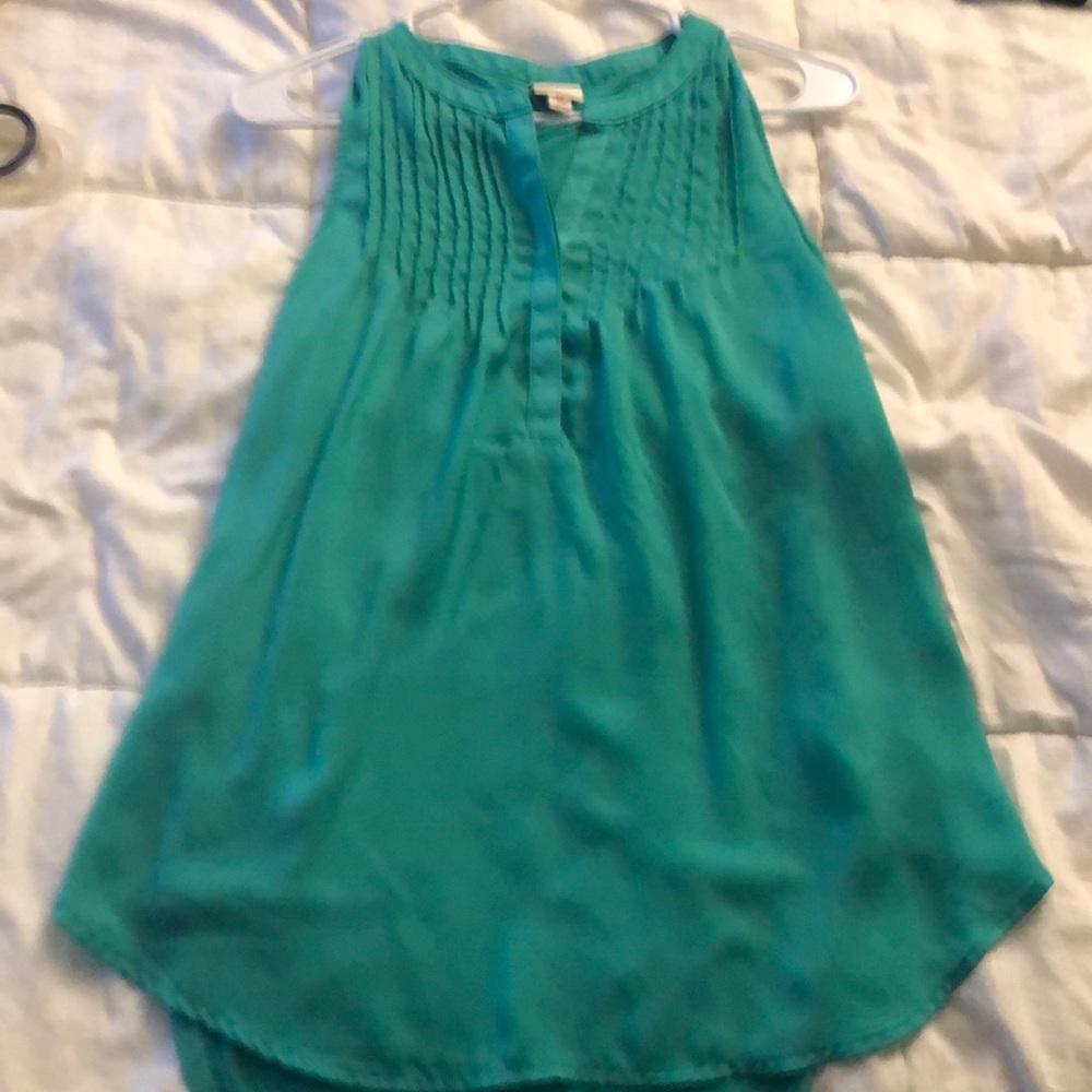 💕2 for10💕Teal tank top!